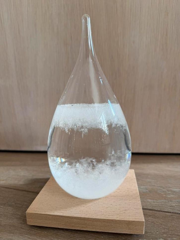 Weervoorspeller met houten voet, Huis en Inrichting, Woonaccessoires | Stolpen, Nieuw, Ophalen of Verzenden