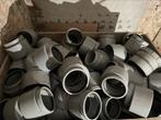 Lot nieuwe PVC hulpstukken, Doe-het-zelf en Bouw, Buizen en Afvoer, Ophalen, PVC, Bochten