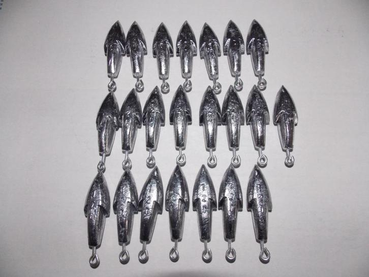 Pijlpunt lood, Watersport en Boten, Hengelsport | Zeevissen, Nieuw, Complete set, Ophalen of Verzenden