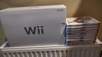 Nintendo Wii + 10 games, Ophalen of Verzenden, Zo goed als nieuw