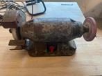 Krachtige Vintage Slijpmolen - Galvanotechnik Leipzig (900W), Enlèvement, Utilisé, 700 à 1000 watts, Banc de travail