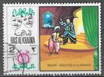 Ras Al Khaima 1969 - Stampworld 302 - Mozart - 2 R. (ST), Postzegels en Munten, Verzenden, Gestempeld