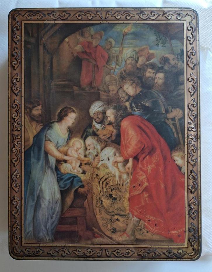 Blikken doos - De Beukelaer, Verzamelen, Blikken, Gebruikt, Overige merken, Ophalen