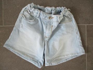 Jeansshort, maat 9/10j - 140, Zara, perfecte staat 