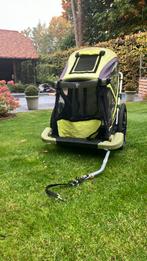 Fietskar, Fietsen en Brommers, Fietsaccessoires | Aanhangwagens en Karren, Ophalen, Gebruikt, Opvouwbaar, Decatlon