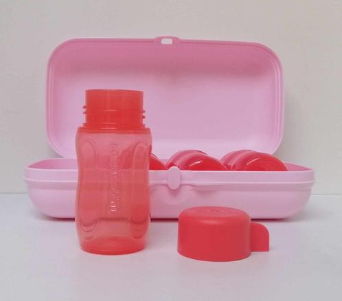 Tupperware Lunchbox Eco « Shot » 90 ml x 4 - Promo, Huis en Inrichting, Keuken | Tupperware, Nieuw, Bak of Kom, Paars, Rood, Ophalen of Verzenden