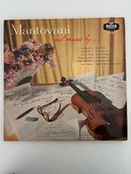 Mantovani And His Orchestra ‎– And Music By ... 1958, Cd's en Dvd's, Ophalen of Verzenden, Zo goed als nieuw, 1940 tot 1960, 12 inch