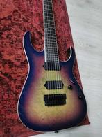 IBANEZ RGIX7 FDLB With Seymour Duncan active, Muziek en Instrumenten, Snaarinstrumenten | Gitaren | Elektrisch, Ophalen, Zo goed als nieuw