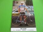 wielerkaart 1980 team splendor paul jesson, Verzenden, Zo goed als nieuw