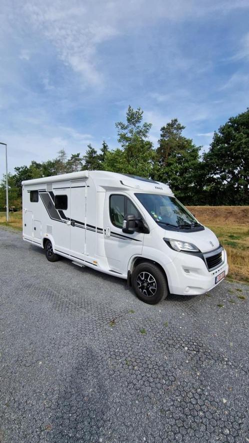 camper, Caravans en Kamperen, Mobilhomes, Particulier, tot en met 3, Half-integraal, Knaus, Overige merken, Diesel, Handgeschakeld