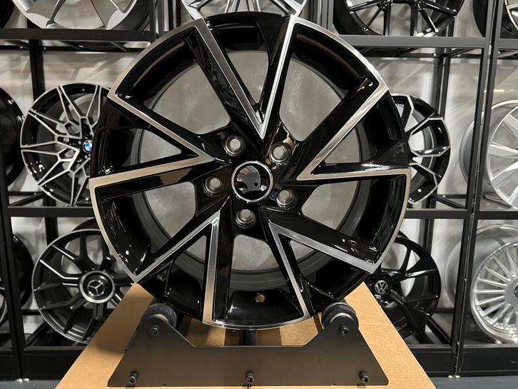 16" SKODA RS Look Sportvelgen SKODA OCTAVIA KODIAQ KAROQ VW, Auto-onderdelen, Banden en Velgen, Velg(en), 16 inch, Nieuw, Ophalen of Verzenden