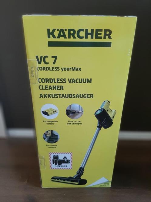 Kärcher VC 7 Cordless yourMax Nieuw in Doos, Elektronische apparatuur, Stofzuigers, Nieuw, Stofzuiger, Minder dan 1200 watt, Reservoir
