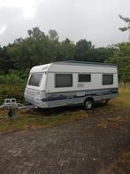 Kampeeraanhangwagen Fendt Saphir 470TF, Caravans en Kamperen, 2 aparte bedden, Particulier, Schokbreker, Fendt
