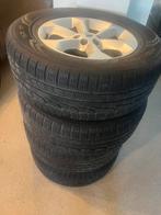 Velgen op 4 winterbanden 4x4, Ophalen, Gebruikt, 255 mm, Velg(en)
