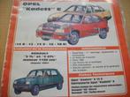 revue technique opel kadett E essence de 1984-1985, Ophalen of Verzenden