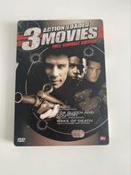 3 action loaded movies dvd steelbook, CD & DVD, DVD | Action, Comme neuf, Enlèvement ou Envoi