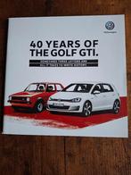 V.W.  40 YEARS OF THE GOLF GTI.   2016, Boeken, Ophalen of Verzenden, Nieuw, Volkswagen