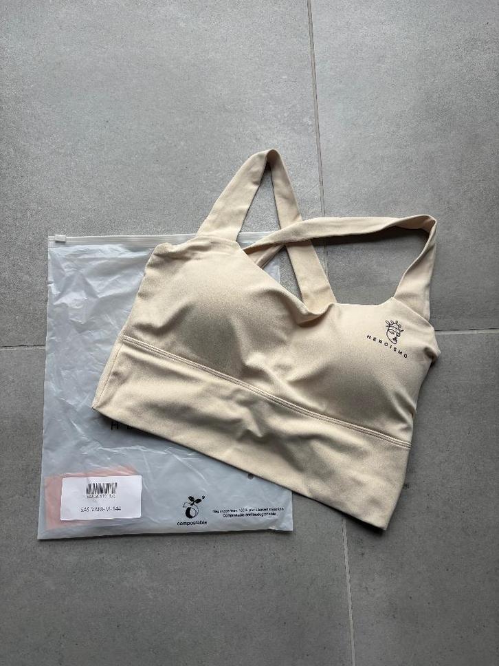 Brassière crème Heroismo, Vêtements | Femmes, Vêtements de sport, Neuf, Fitness ou Aérobic, Taille 42/44 (L), Beige, Enlèvement ou Envoi