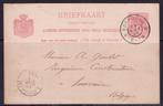 Briefkaart 1899 Duitsland, Timbres & Monnaies, Lettres & Enveloppes | Étranger, Carte postale, Envoi