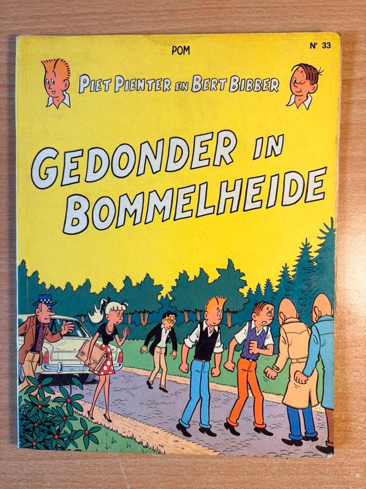Piet Pienter en Bert Bibber gedonder in Bommelheide 1e druk, Boeken, Stripverhalen, Gelezen, Ophalen of Verzenden