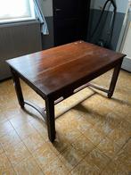 Houten tafel, Ophalen, Gebruikt, 200 cm of meer, 50 tot 100 cm