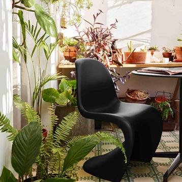 Pantone chair stoel zwart - origineel - Nieuw, Neuf, Danish, Synthétique, Enlèvement