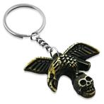 Skull Eagle organic bone biker sleutelhanger, Verzamelen, Ophalen of Verzenden, Nieuw
