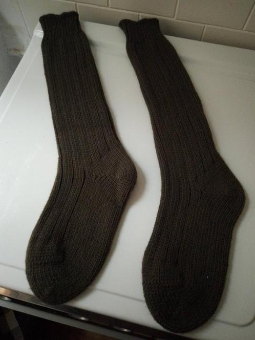 DIKKE LANGE WARME GROENE HERENKOUSEN MAAT 42/44, Kleding | Heren, Sokken en Kousen, Nieuw, Maat 43 t/m 46, Overige kleuren, Ophalen of Verzenden