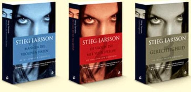 Stieg Larsson : Millenniumtrilogie - 3 delen compleet, Boeken, Avontuur en Actie, Gelezen, Ophalen of Verzenden