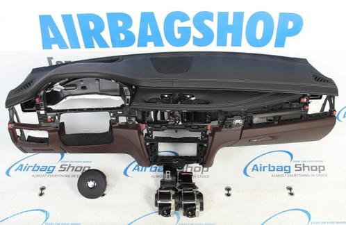 Airbag set - Dashboard M leer zwart bruin HUD BMW X5 F15, Auto-onderdelen, Dashboard en Schakelaars, Gebruikt, Ophalen of Verzenden