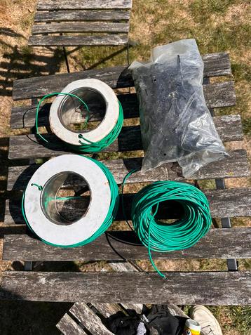 Bosch afspanningsdraad + pinnen voor robotmaaier beschikbaar voor biedingen
