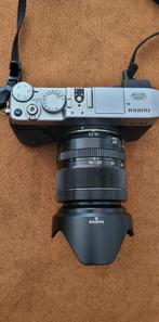 Fujifilm X-E1 + XF 18-55mm F2.8-4 R LM OIS Zilver, als nieuw, Ophalen of Verzenden, Zo goed als nieuw, Compact, Fuji