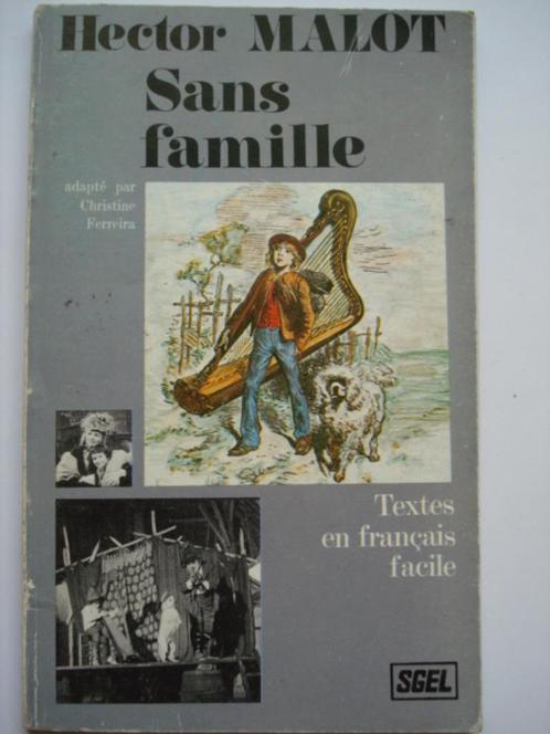 3. Hector Malot Sans famille français facile 1979, Livres, Littérature, Utilisé, Europe autre, Envoi
