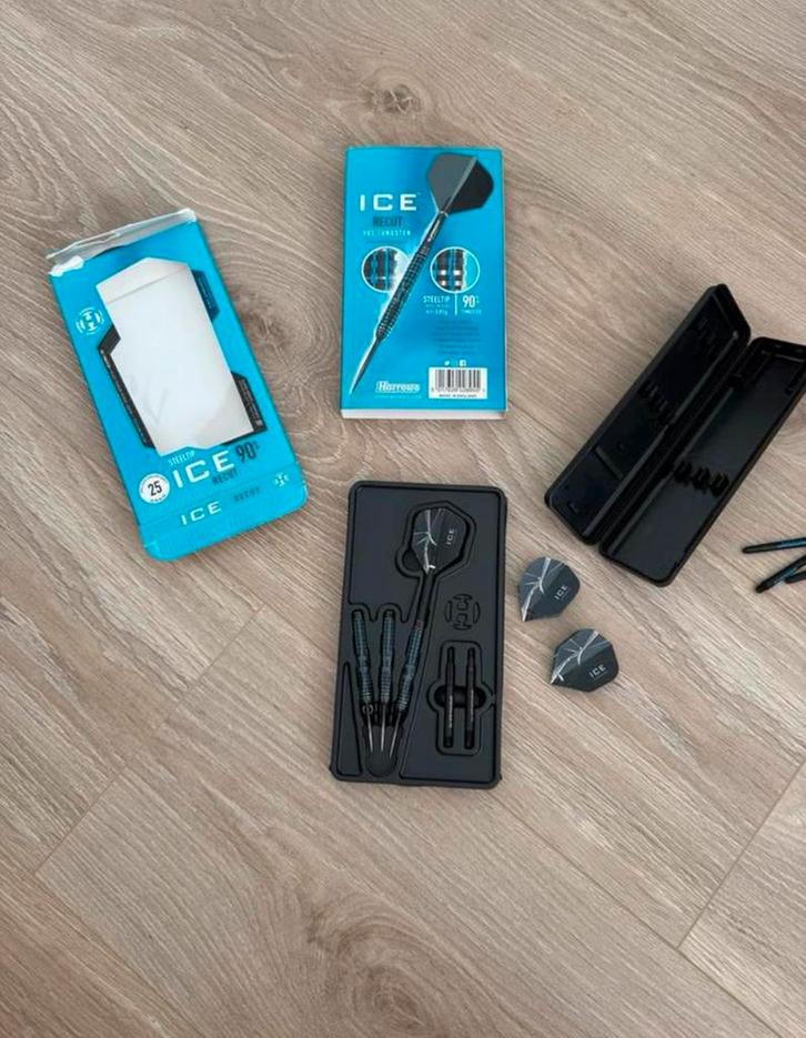Harrows ICE Recut 90% Tungsten Darts - 25 gram., Sport en Fitness, Darts, Zo goed als nieuw, Pijlen, Ophalen