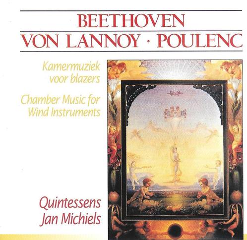Beethoven, Von Lannoy, Poulenc, Quintessens, Jan Michiels –, Cd's en Dvd's, Cd's | Klassiek, Ophalen of Verzenden