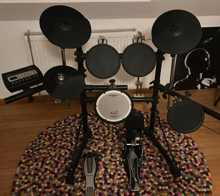 Batterie électronique Roland TD-3 en excellent état, Musique & Instruments, Batteries électroniques, Comme neuf, Roland, Enlèvement