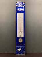 Emaille Thermometer POTASSE jaren 30, Ophalen, Gebruikt, Reclamebord
