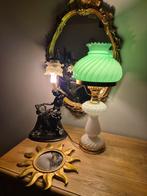 Spiegel,,lamp vintage, Antiquités & Art, Antiquités | Miroirs, Enlèvement ou Envoi