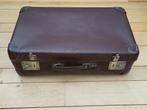 Valise look vintage cuir marron, Ophalen of Verzenden, Gebruikt, Overige materialen