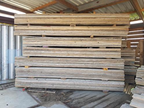 Steigerhout STEIGERPLANKEN  Gebruikt 32x200 mm  4 meter, Doe-het-zelf en Bouw, Hout en Planken, Gebruikt, Plank, Steigerhout, 300 cm of meer