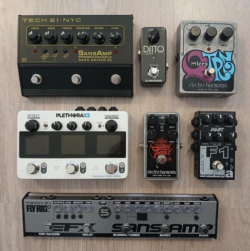 Pédales d'effets pour guitare et basse, Muziek en Instrumenten, Effecten, Gebruikt, Chorus, Delay of Echo, Distortion, Overdrive of Fuzz