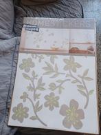 2 sticker vellen met bloemen van 70cm op 50cm, Enlèvement, Neuf