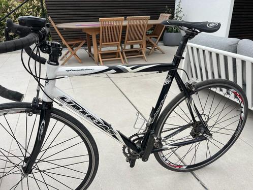 Koersfiets Alu-carbon Shudder libertas, Fietsen en Brommers, Fietsen | Heren | Sportfietsen en Toerfietsen, Gebruikt, Overige merken