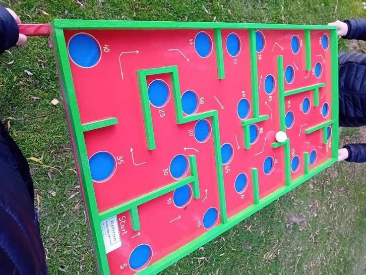 TE HUUR Volkspel het Labyrint, Hobby en Vrije tijd, Gezelschapsspellen | Overige, Nieuw, Ophalen