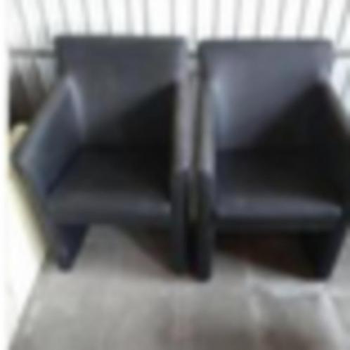 stoel clubstoel fauteuil 2 stuks, Maison & Meubles, Chaises, Comme neuf, Synthétique, Enlèvement