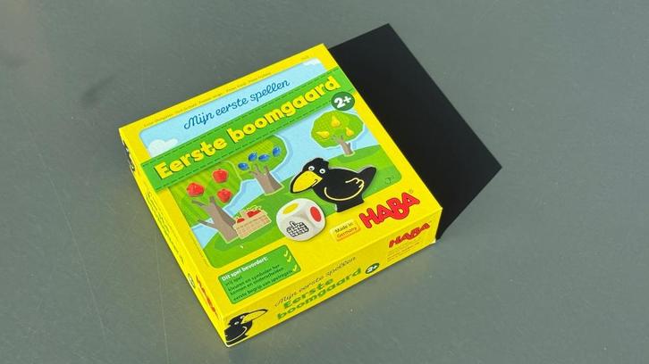 Haba – Eerste boomgaard, Kinderen en Baby's, Speelgoed | Educatief en Creatief, Zo goed als nieuw, Puzzelen, Ontdekken, Ophalen