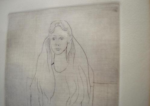 Ets 'Eva' Fred Bervoets, Antiek en Kunst, Kunst | Etsen en Gravures, Ophalen