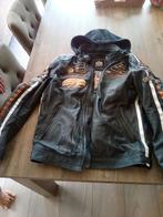 Te koop moto vest leder xl wegens ziekte, Ophalen