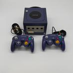 Nintendo GameCube Console - Paars | In goede staat, Games en Spelcomputers, Ophalen of Verzenden, Paars, Met 2 controllers