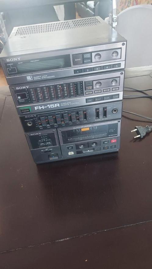 Sony FH-15R – Chaîne hi-fi vintage – fonctionne – collection, Audio, Tv en Foto, Stereoketens, Zo goed als nieuw, Sony, Ophalen of Verzenden